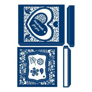 Tattered Lace Flectere Box 16 pcs Die Set